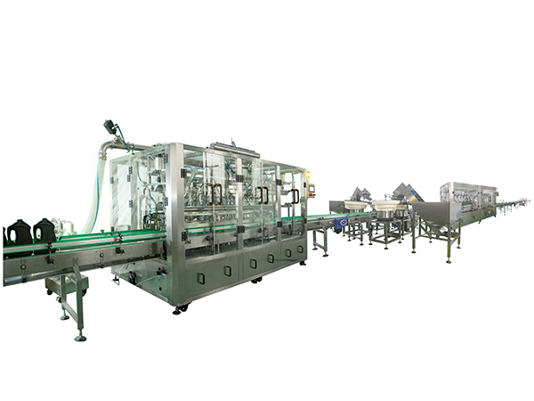 Fully automated filling line: Highly efficient, precise and automated filling production